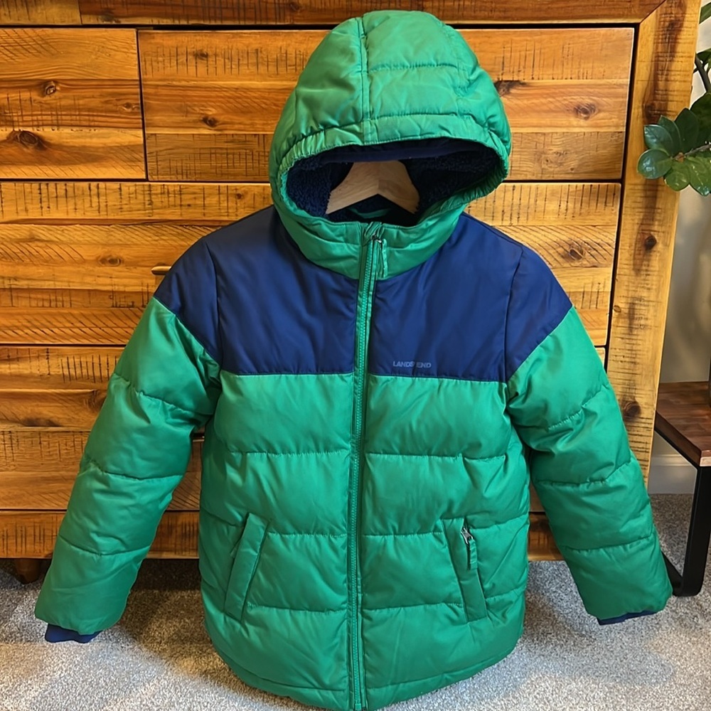 Lands' End ThermoPlume Fleece Lined Parka - Picture 2 of 9